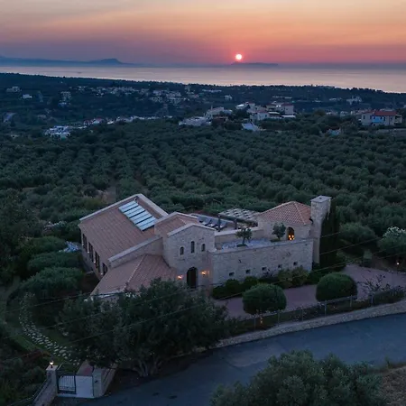 Elegant Stone With Private Pool & Sunset Views Astérion