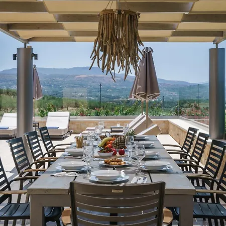 Elegant Stone With Private Pool & Sunset Views Astérion
