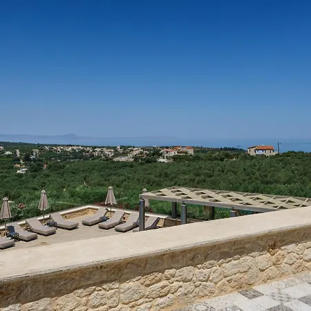 Elegant Stone With Private Pool & Sunset Views Villa Astérion